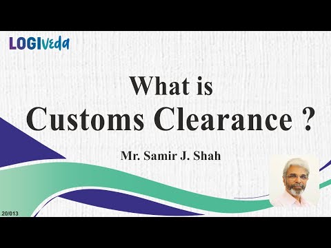 International custom clearance service, india
