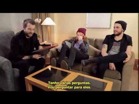 FAQ mit Paramore Interview [LEGENDADO] paramore.com.br