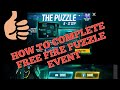HOW TO COMPLETE FREE FIRE PUZZLE EVENT IN ONE MINUTE FREEFIRE