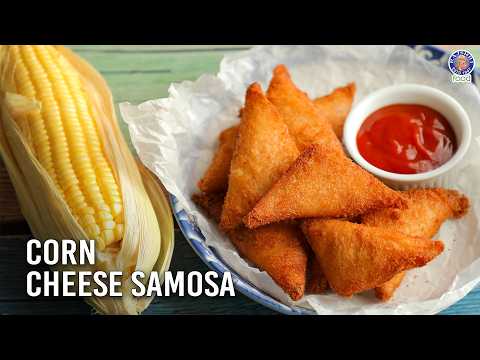 Corn Cheese Samosa
