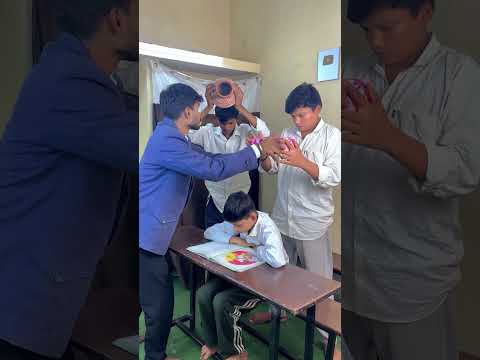 ⌚😱sir ki magic watch ne 💥dhamal macha diya♨️🎉#school #viral #funny #shortvideo #newreel #celebration