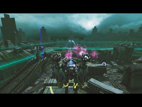 Aether vs Ao Ming/Eiffel/Aether/Aether #warrobots #gameplay