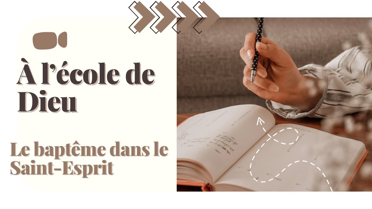 Le baptême dans le Saint-Esprit : Etude Biblique du 25 juin 2025