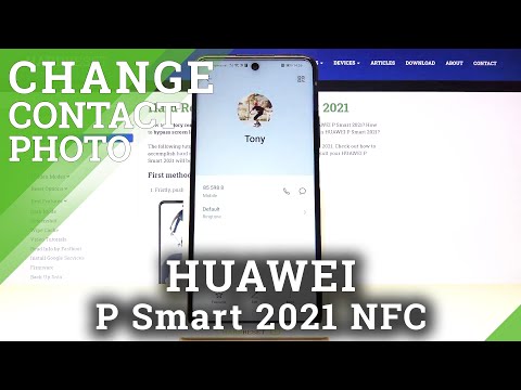 How to Add Photo to Contact in HUAWEI P Smart 2021 NFC – Personalize Contact Photo