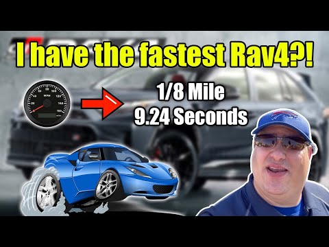 Thumbnail for Rav4 Rocket: Exploring the Impressive Performance of a 9.24 1/8 Mile Run by Plug-in hybrid, Toyota, Car, Vehicle