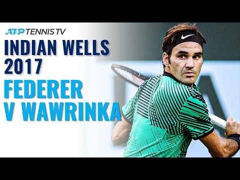 Classic Tennis Highlights: Federer v Wawrinka | Indian Wells 2017
