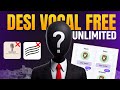 Desi Vocal Ai Free Use Desi Voical Free Unlimited Voice Ganret Free