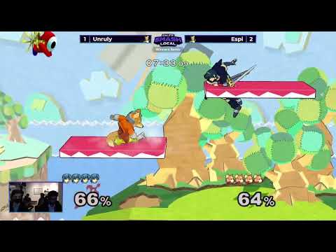 Espi (Fox) vs Unruly (Marth) - Galint Smash Local 4/22