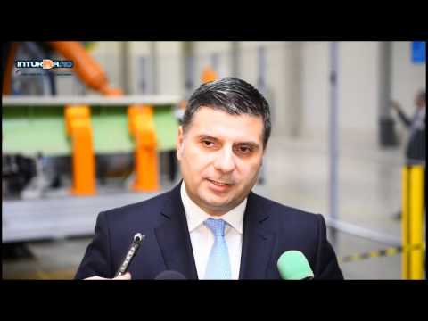 Deschiderea oficiala a fabricii Sonaca - Romania, Cluj, Moldovenesti