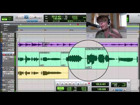 Pro Tools in PJ's - Last Vocal parts