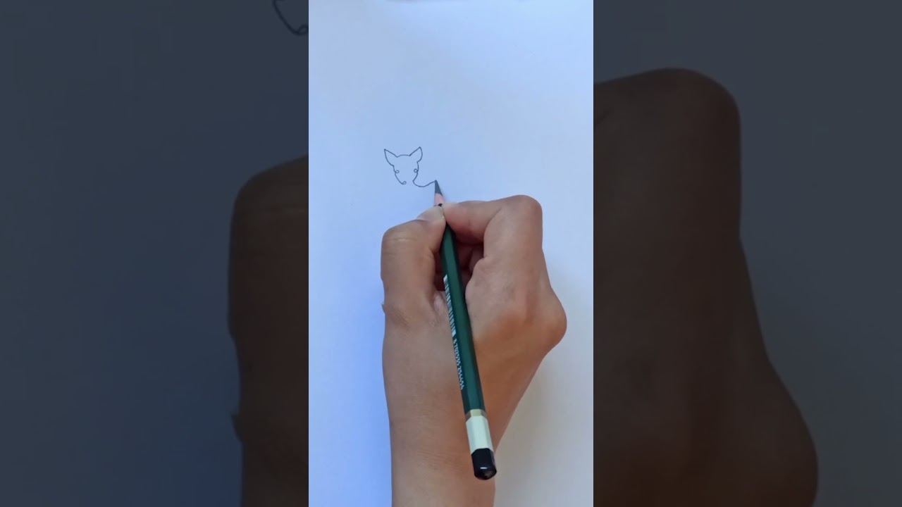 One-Line Drawing of a Deer #drawing