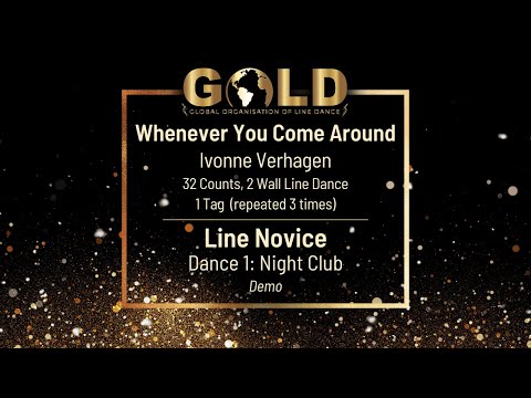 GOLD 2023 Classic Line Novice - Dance 1: Smooth (NC) "Whenever You Come Around" - Demo with music