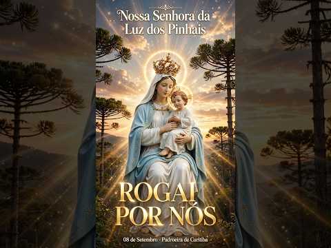 08 DE SETEMBRO - NOSSA SENHORA DA LUZ DOS PINHAIS 🕯️Padroeira de Curitiba