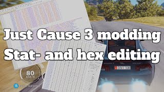 Just Cause 3 Modding - Stat and Hex Editing