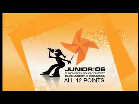 Junior Eurovision 2006 All 12 Points