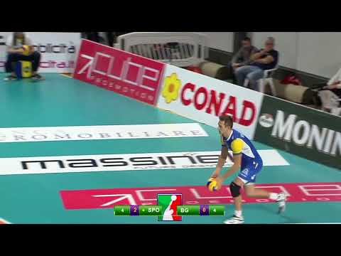 Monini Spoleto - Caloni Agnelli Bergamo 3-0 Highlights