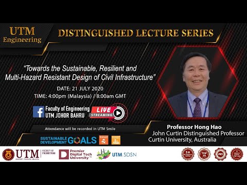 Distinguished Lecture Series #23 - Distinguished Professor Hong Hao