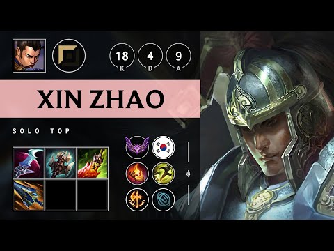 Xin Zhao Top vs Jayce - KR Master Patch 25.10