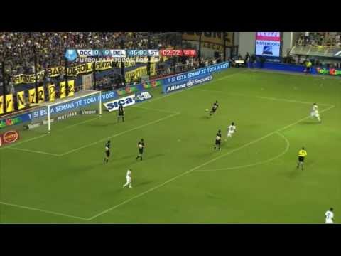 Atajada de Orión. Boca 0 - Belgrano 0. Fecha 10. Torneo Final 2013. Fútbol Para Todos