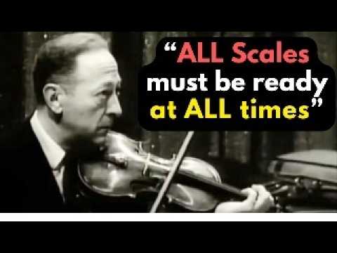 The Art of Mastering Violin Scales | The Scale Matrix Method
