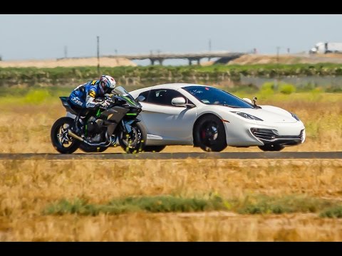 McLaren MP4-12C Vs Kawasaki H2R