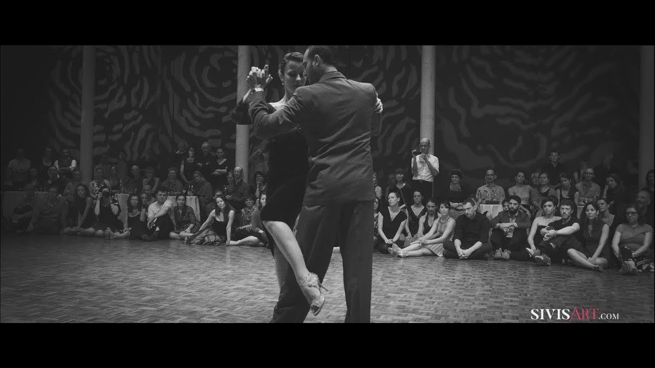 Stéphanie FESNEAU & Fausto CARPINO - Los Mareados - Tango exhibition by Sivis’Art