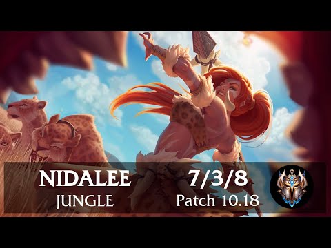 Nidalee Jungle vs Lillia | Pinoy Challenger Replay Patch 10.18