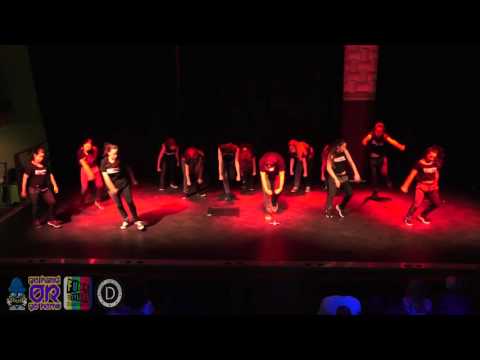 University of Manchester Dance Society Intermediate Street Team Kinetic 2014/15 at GHGH