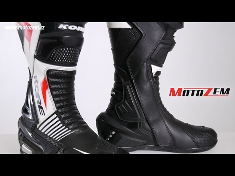 Boty na motorku Kore Sport 2016 černo bílo červené