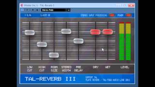 Video thumbnail for TAL - Reverb III by Togu Audio Line by UPROAR 24