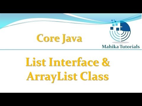 Core Java 84 List Interface And Arraylist Class