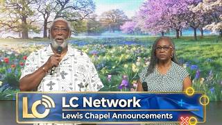 Lewis Chapel Weekly Announcements (7-5-26)