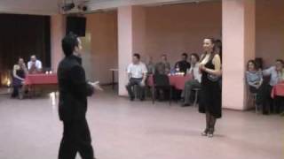 Video thumbnail for Fernando Galera y Milena Plebs. Tango.