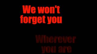 Good Luck/Goodbye/Moving On song for children