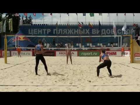 04 Beach Volleyball EEVZA 2015 Russia Sulima-Udovenko and Caica-Gramberga