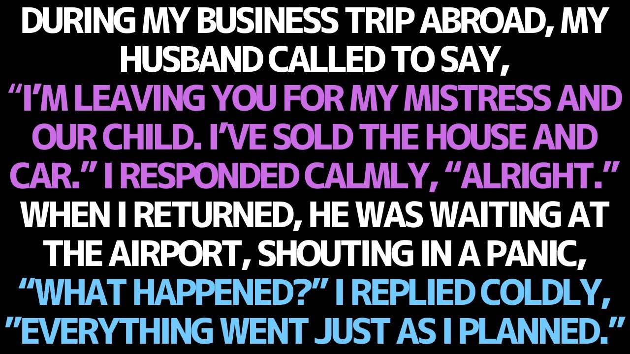 My Husband Sent Me Divorce Papers While I Was Away—Then He Panicked