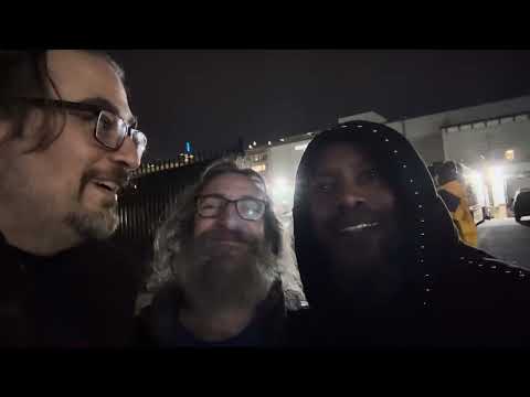 Meeting Lajon Witherspoon Of Sevendust After Acoustic Show - Stage AE Pittsburgh