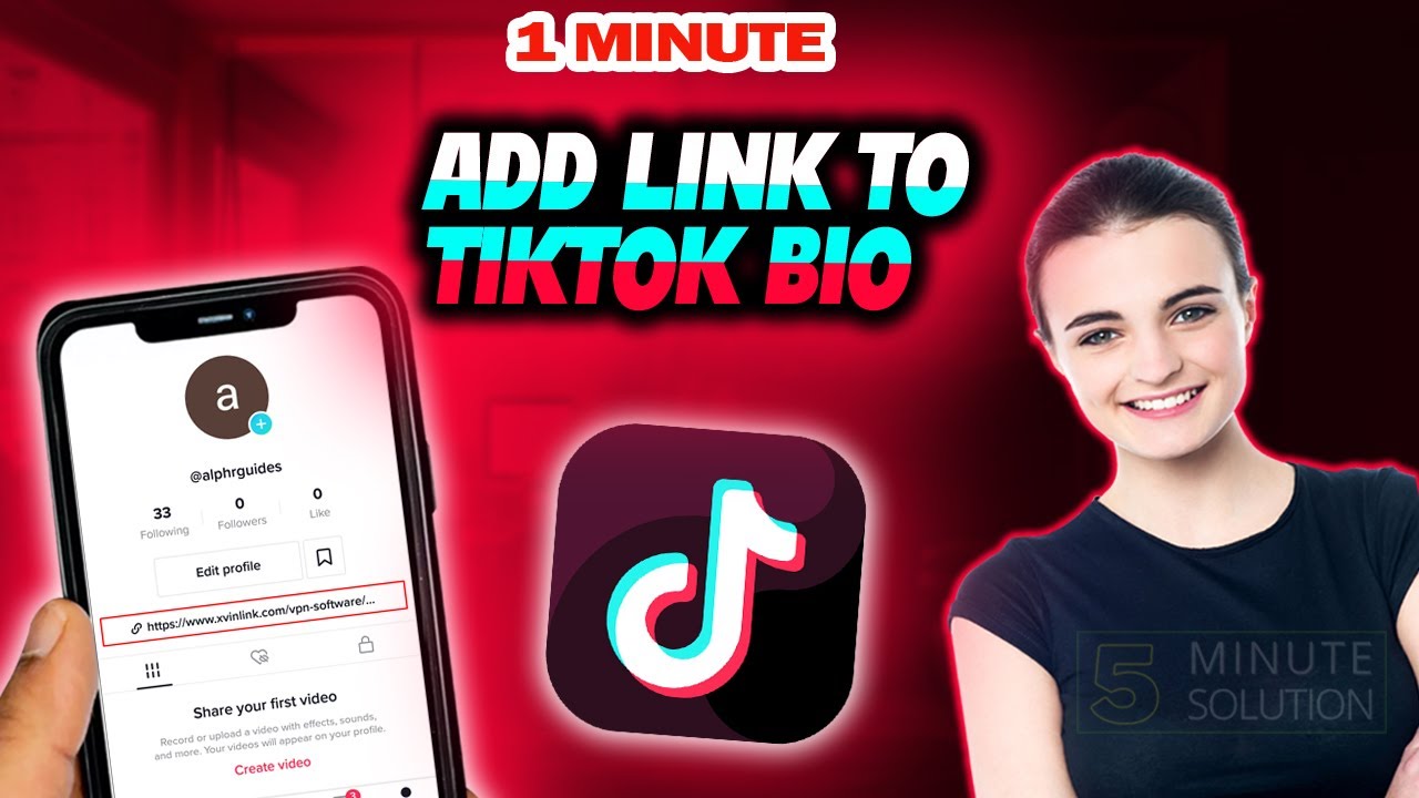 How to add link to tiktok bio 2024 (Quick & Easy)