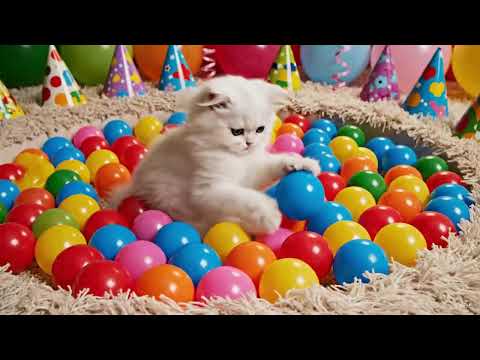 CAT MEOW MEOW is so cute, the Persian cat is so excited it makes you laugh