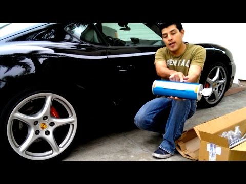 987 Cayman S Accusump Install