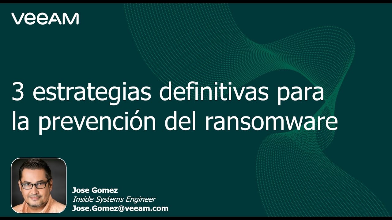 3 estrategias definitivas para la prevención del ransomware video