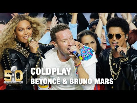 Coldplay's FULL Pepsi Super Bowl 50 Halftime Show feat. Beyoncé & Bruno Mars! | NFL