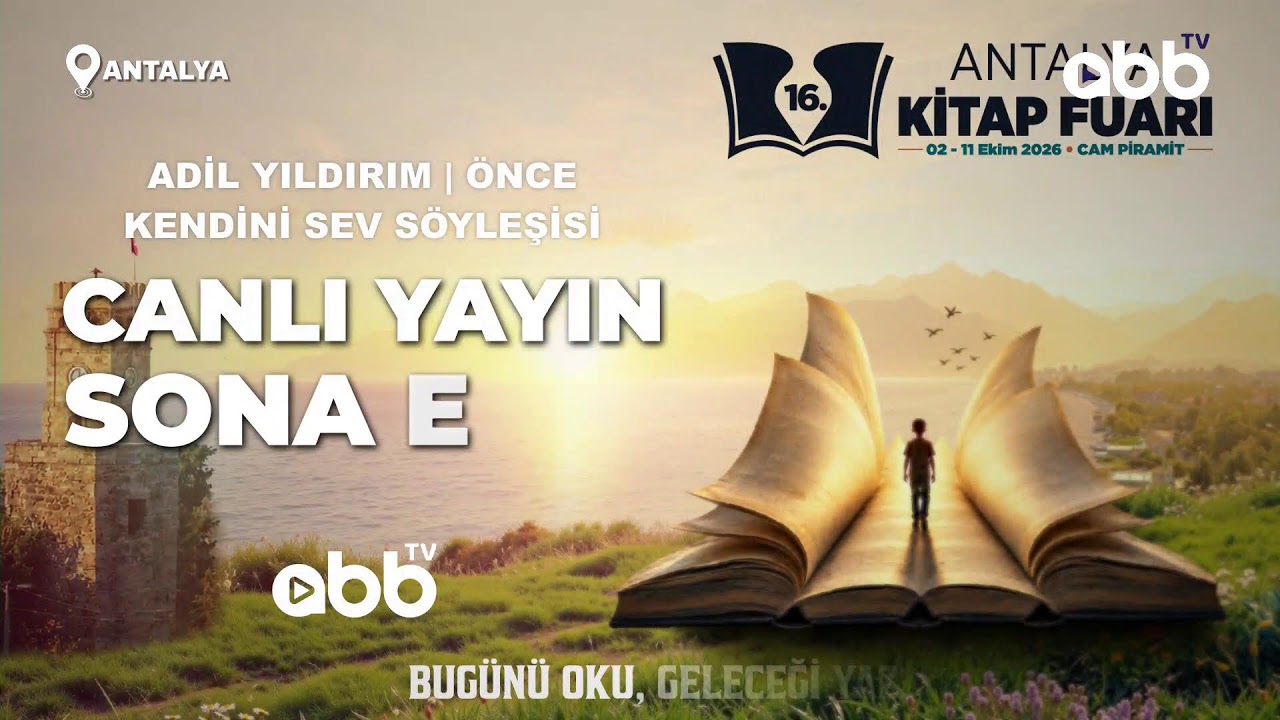 16. Antalya Kitap Fuarı Adil Yıldırım Söyleşisi