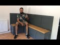 How to build a storage bench.