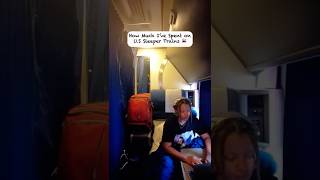 How much to budget for U.S trains #traintravel #railvlogger #traintraveler #amtrak #amtraktrains