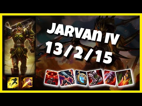 Jarvan IV vs Lee Sin NA Challenger JUNGLE (13/2/15) - v11.5