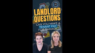 Can you Make A Tenant Pay For Damage? The Honest Answer