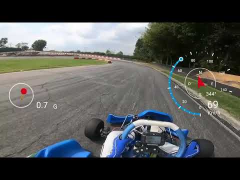 0-100 km/h Kart KZ 125 a marce - GoPro OnBoard