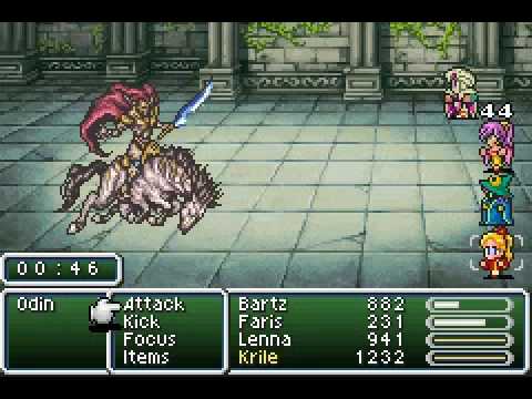 Let's Play Final Fantasy V Advance: Odin