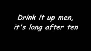 The Dubliners Drink It Up Men + Lyrics